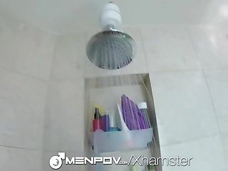 Blowjob MenPOV Soapy dicks get sucked and fucked