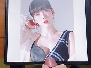 Handjob SNSD Taeyeon Cum Tribute 4