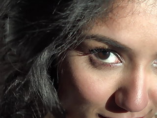 Beautiful Eyes White Hijab Viva Athena Arab Girl Unveils Blanche Bradburry